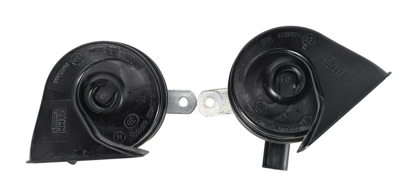 Thumbnail 3: 13-19 MERCEDES GL ML GLE GLS CLASS (W166 X166) HIGH & LOW TONE SAFETY HORN SET-2