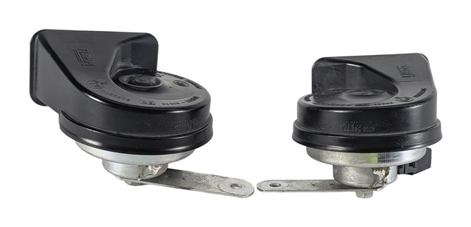 Thumbnail 6: 13-19 MERCEDES GL ML GLE GLS CLASS (W166 X166) HIGH & LOW TONE SAFETY HORN SET-2