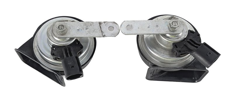 Thumbnail 7: 13-19 MERCEDES GL ML GLE GLS CLASS (W166 X166) HIGH & LOW TONE SAFETY HORN SET-2