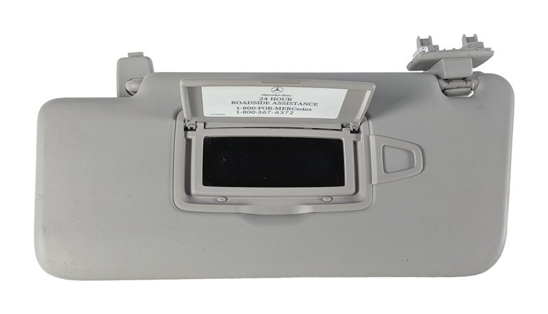 Thumbnail 2: 13-19 MERCEDES GL GLS CLASS X166 FRONT RIGHT PASSENGER SUNVISOR VISOR (Gray)