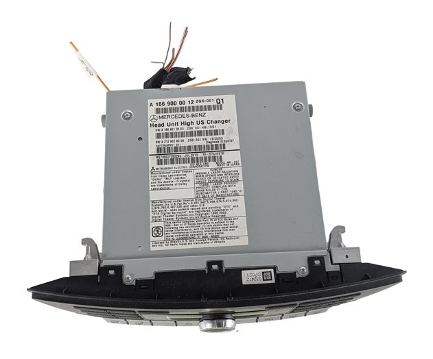 Thumbnail 3: 13-15 MERCEDES GL ML (W166 X166) AM/FM CD SD HDD RADIO STEREO RECEIVER PLAYER