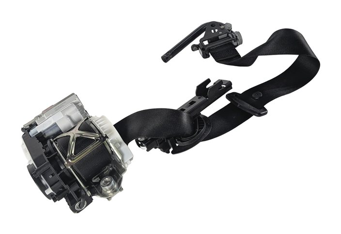 12-16 MERCEDES GL CLASS W166 X166 FRONT LEFT DRIVER SEATBELT RETRACTOR (Black)