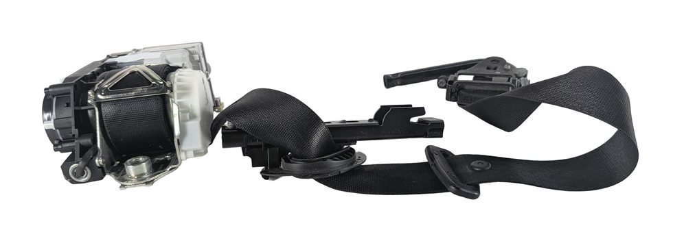 Thumbnail 2: 12-16 MERCEDES GL CLASS W166 X166 FRONT LEFT DRIVER SEATBELT RETRACTOR (Black)