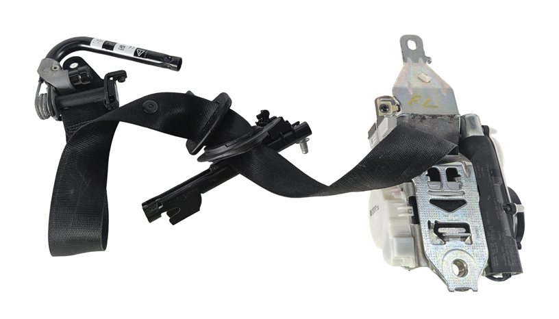 Thumbnail 6: 12-16 MERCEDES GL CLASS W166 X166 FRONT LEFT DRIVER SEATBELT RETRACTOR (Black)