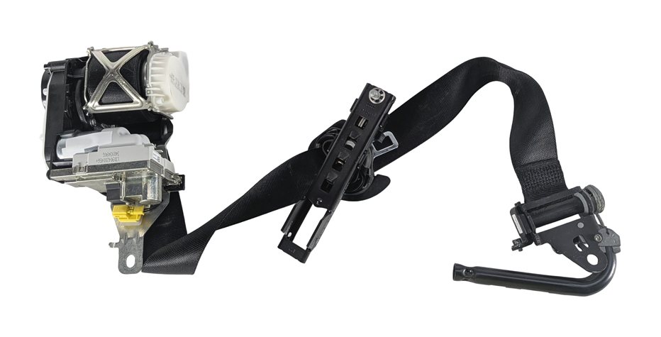 Thumbnail 3: 12-16 MERCEDES GL CLASS (X166) FRONT RIGHT PASSENGER SEATBELT RETRACTOR (Black)