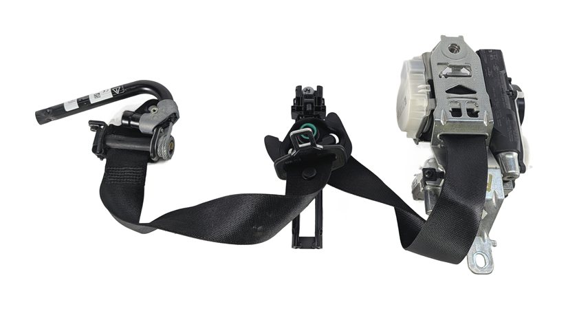 Thumbnail 7: 12-16 MERCEDES GL CLASS (X166) FRONT RIGHT PASSENGER SEATBELT RETRACTOR (Black)