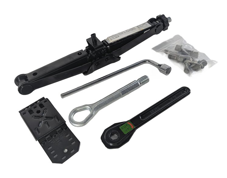 13-21 MERCEDES BENZ GL GLE GLS ML CLASS W166 X166 SPARE TIRE JACK KIT TOOL SET