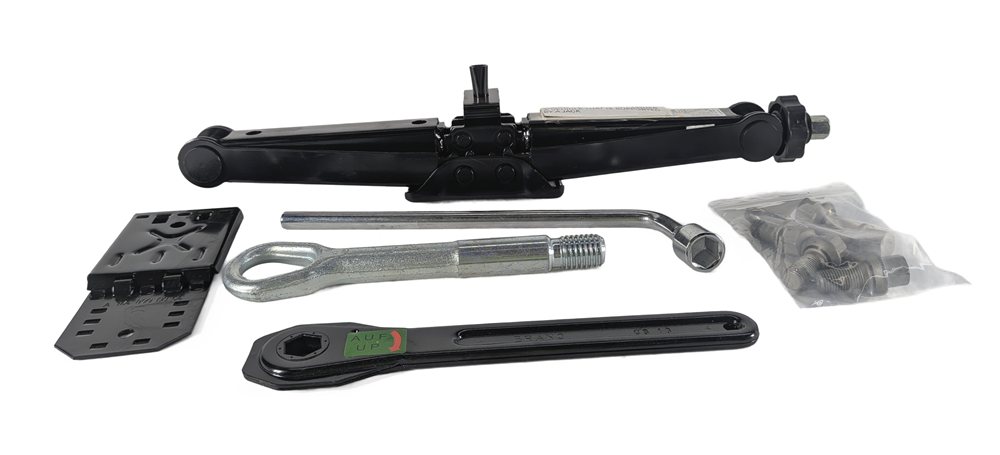 Thumbnail 2: 13-21 MERCEDES BENZ GL GLE GLS ML CLASS W166 X166 SPARE TIRE JACK KIT TOOL SET