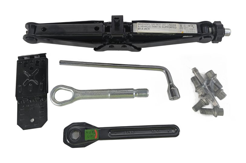 Thumbnail 3: 13-21 MERCEDES BENZ GL GLE GLS ML CLASS W166 X166 SPARE TIRE JACK KIT TOOL SET