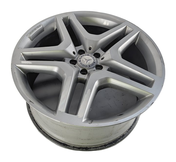 Thumbnail 1: 13-19 MERCEDES GL350 GL450 GL550 GLS X166 21x10 ALUMINUM 10 SPOKE AMG WHEEL RIM