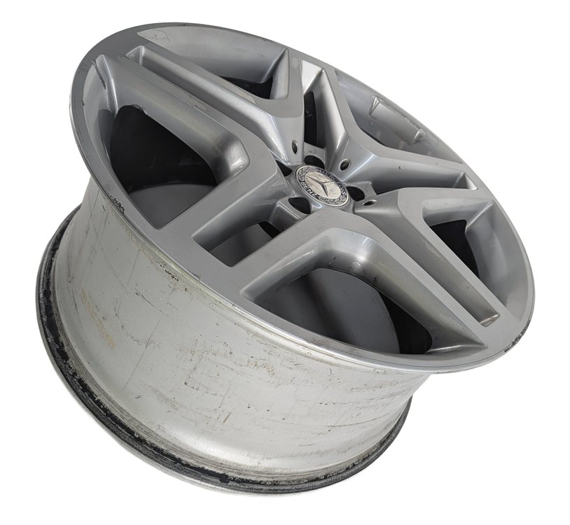 Thumbnail 10: 13-19 MERCEDES GL350 GL450 GL550 GLS X166 21x10 ALUMINUM 10 SPOKE AMG WHEEL RIM