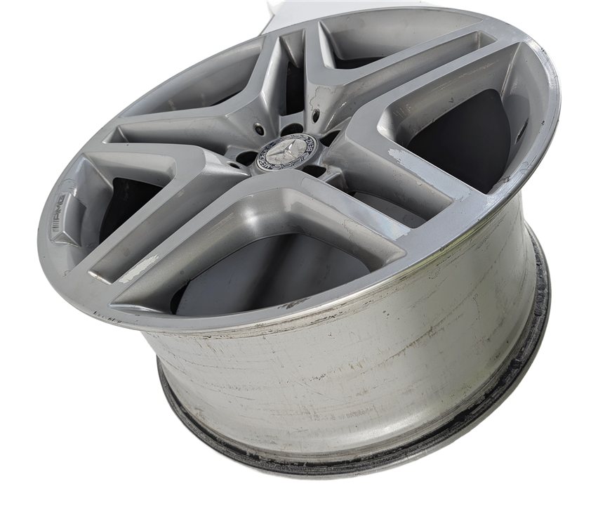 Thumbnail 9: 13-19 MERCEDES GL350 GL450 GL550 GLS X166 21x10 ALUMINUM 10 SPOKE AMG WHEEL RIM