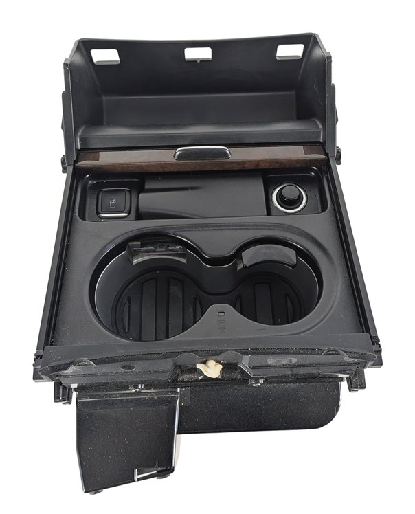 Thumbnail 3: 2014 MERCEDES GL550 (X166) CENTER CONSOLE HEATED COOLED CUP HOLDER (Walnut)