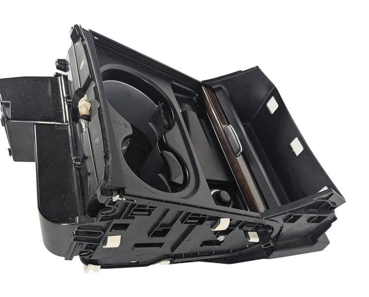 Thumbnail 4: 2014 MERCEDES GL550 (X166) CENTER CONSOLE HEATED COOLED CUP HOLDER (Walnut)