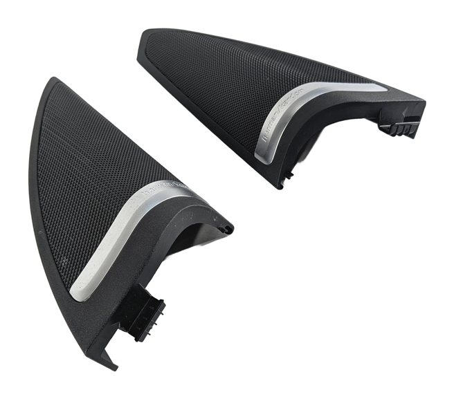 2014 MERCEDES GL550 (X166) MIRROR TRIANGLE COVER HARMAN KARDON TWEETER SET/2