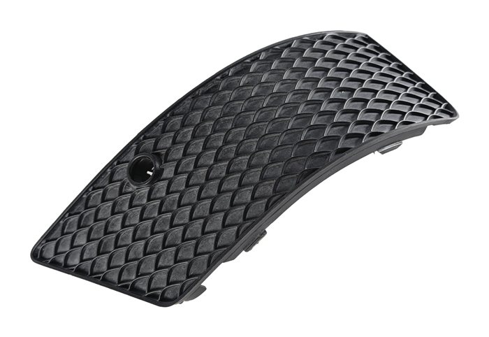 2014 MERCEDES GL550 (X166) REAR RIGHT AMG LOWER BUMPER GRILLE (BLACK MESH)