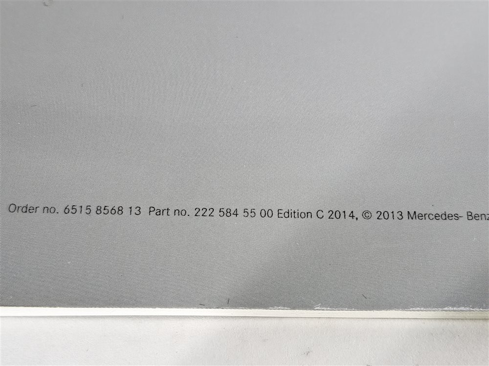 Thumbnail 18: 2014 MERCEDES GL550 (X166) 4.6L OWNER'S MANUAL BOOKLET SET w/ CASE HANDBOOK