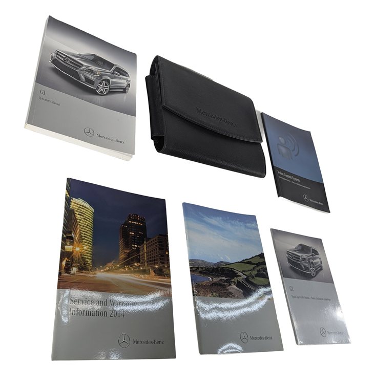 Thumbnail 4: 2014 MERCEDES GL550 (X166) 4.6L OWNER'S MANUAL BOOKLET SET w/ CASE HANDBOOK