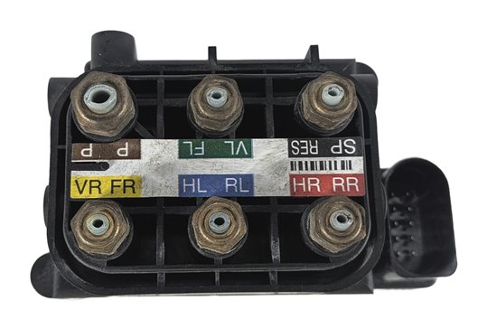 Thumbnail 3: 2014 MERCEDES GL550 (X166) AIRMATIC AIR SUSPENSION VALVE BLOCK SOLENOID MANIFOLD