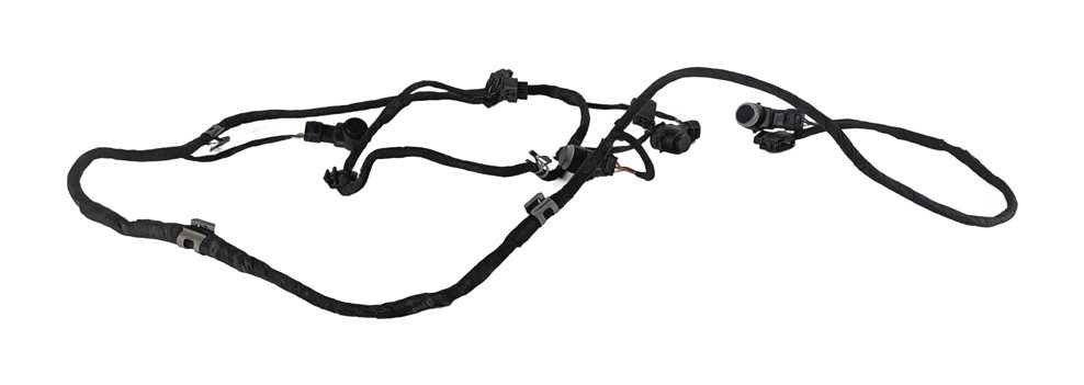 Thumbnail 2: 2014 MERCEDES GL550 (X166) REAR PARK ASSIST PDC SENSOR SET/4 w/ HARNESS (White)