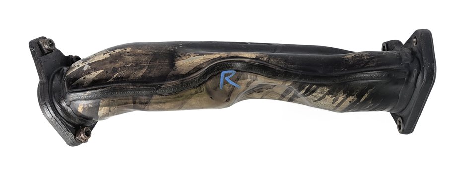 Thumbnail 3: 2014 MERCEDES GL550 (X166) 4.6L (278.928) ENGINE RIGHT M278 TURBO EXHAUST PIPE