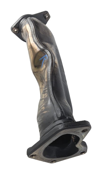 Thumbnail 4: 2014 MERCEDES GL550 (X166) 4.6L (278.928) ENGINE RIGHT M278 TURBO EXHAUST PIPE
