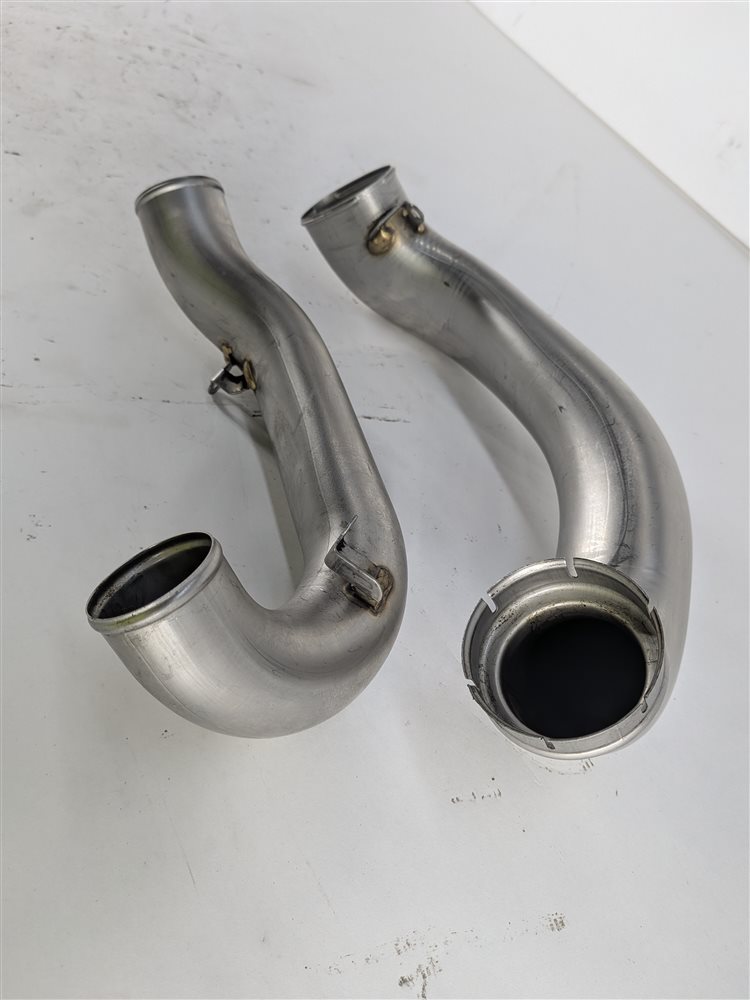 Thumbnail 4: 2014 MERCEDES GL550 (X166) 4.6L M278 RIGHT TURBO INTAKE CHARGE AIR PIPE SET/2