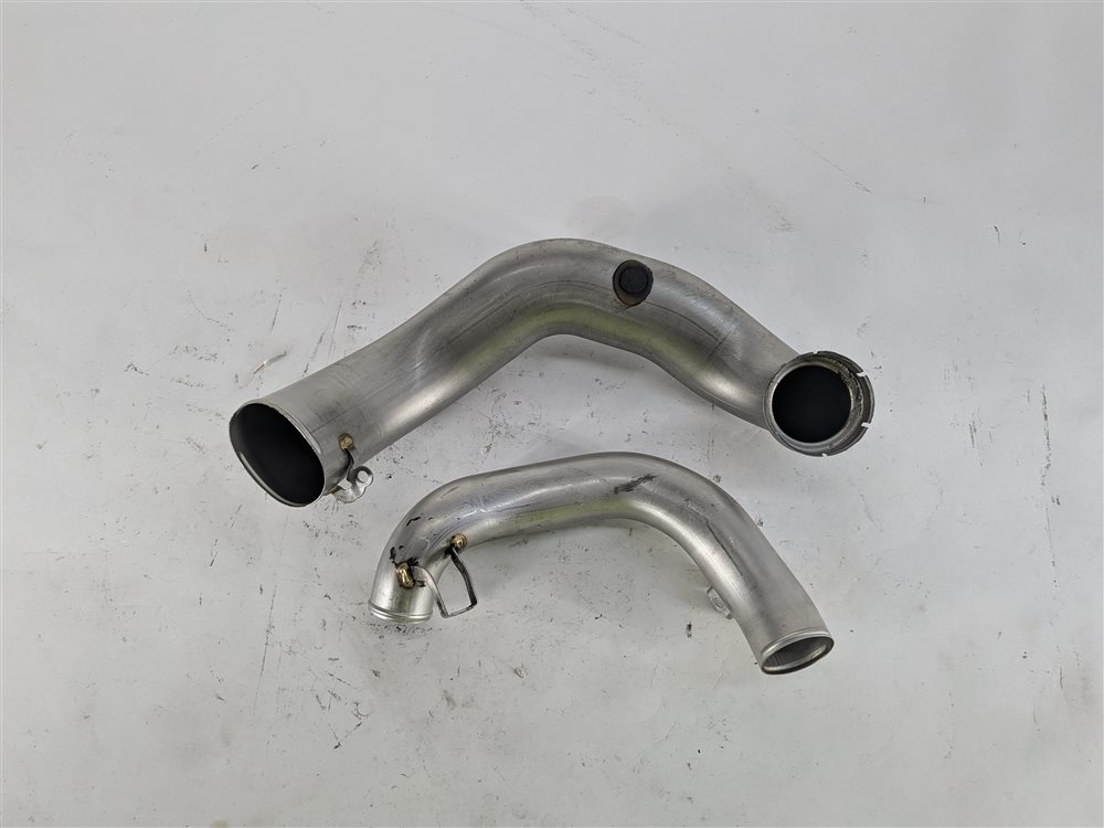 Thumbnail 7: 2014 MERCEDES GL550 (X166) 4.6L M278 LEFT TURBO INTAKE CHARGE AIR PIPE SET/2
