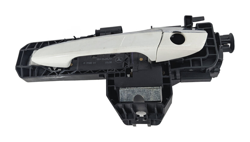 Thumbnail 2: 14-20 E GL ML SL (W166 W212 X166) FRONT LEFT DRIVER KEYLESS DOOR HANDLE (White)