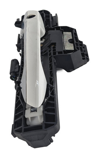 Thumbnail 4: 14-20 E GL ML SL (W166 W212 X166) FRONT LEFT DRIVER KEYLESS DOOR HANDLE (White)