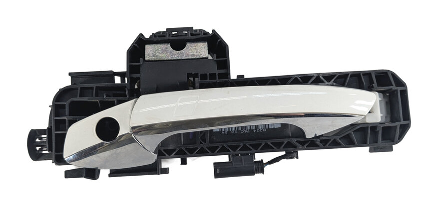 Thumbnail 7: 14-20 E GL ML SL (W166 W212 X166) FRONT LEFT DRIVER KEYLESS DOOR HANDLE (White)