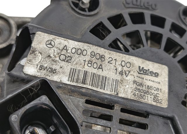 Thumbnail 5: 2012-2019 MERCEDES E350 E400 GLE350 GLE400 GLS450 180 AMP ALTERNATOR GENERATOR