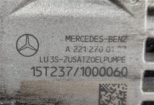Thumbnail 7: 2014-2016 MERCEDES GL350 ML350 X166 TRANSMISSION AUXILIARY ELECTRIC OIL PUMP