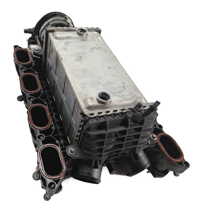 11-20 MERCEDES E GL ML S W212 W166 W221 X166 4.6L INTAKE MANIFOLD w/ INTERCOOLER