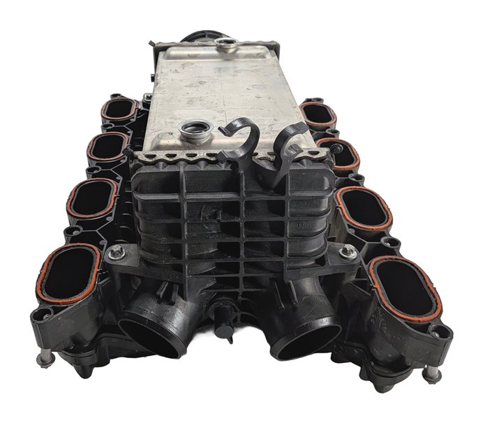 Thumbnail 2: 11-20 MERCEDES E GL ML S W212 W166 W221 X166 4.6L INTAKE MANIFOLD w/ INTERCOOLER