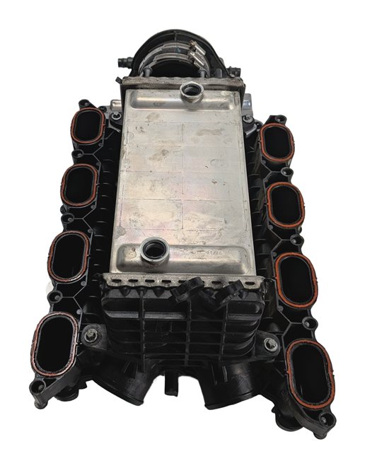 Thumbnail 3: 11-20 MERCEDES E GL ML S W212 W166 W221 X166 4.6L INTAKE MANIFOLD w/ INTERCOOLER
