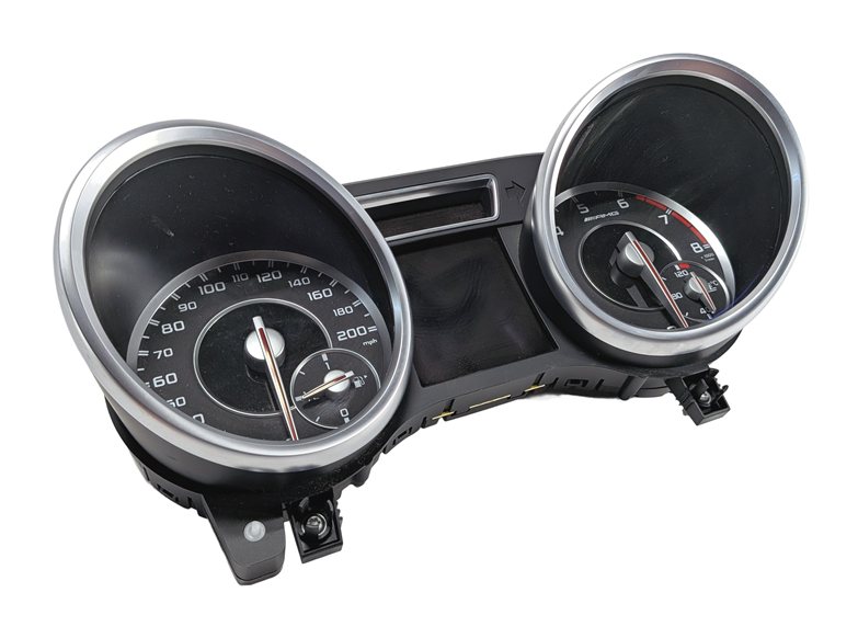 2015-2016 MERCEDES GL63 AMG (X166) INSTRUMENT CLUSTER SPEEDOMETER GAUGE MPH