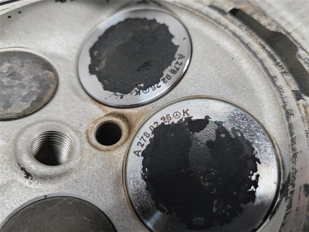 Thumbnail 11: 2012-2019 MERCEDES E63 S63 GL63 GLE63 AMG M157 LEFT CYLINDER HEAD w/CAMSHAFTS