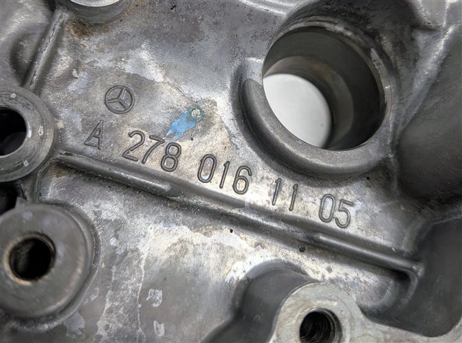 Thumbnail 17: 2012-2019 MERCEDES E63 S63 GL63 GLE63 AMG M157 LEFT CYLINDER HEAD w/CAMSHAFTS