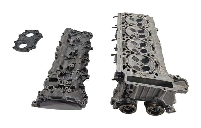 Thumbnail 3: 2012-2019 MERCEDES E63 S63 GL63 GLE63 AMG M157 LEFT CYLINDER HEAD w/CAMSHAFTS