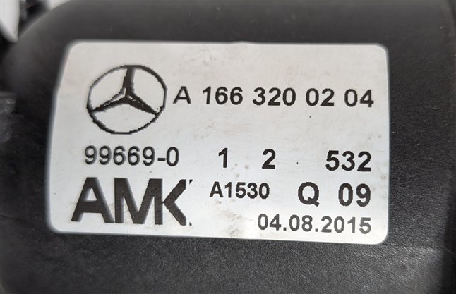 Thumbnail 6: 13-19 MERCEDES GL GLE GLS ML CLASS (W166 X166) AIR SUSPENSION COMPRESSOR PUMP