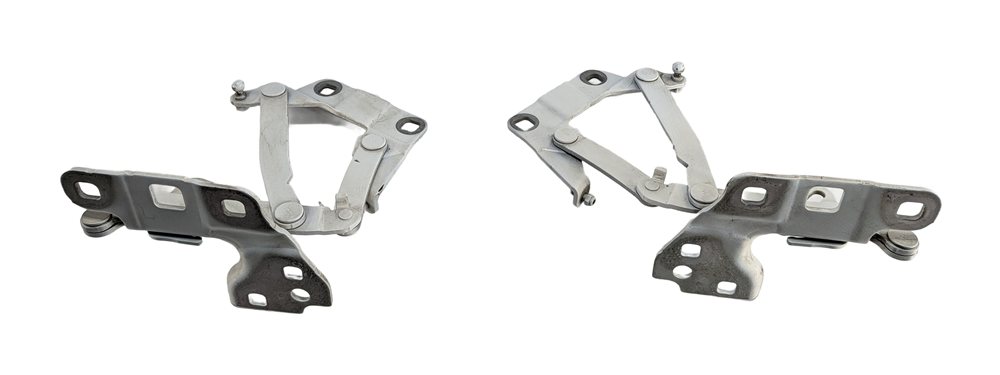 Thumbnail 4: 12-19 MERCEDES GL ML (W166 X166) FRONT LEFT & RIGHT HOOD HINGE SET (White)