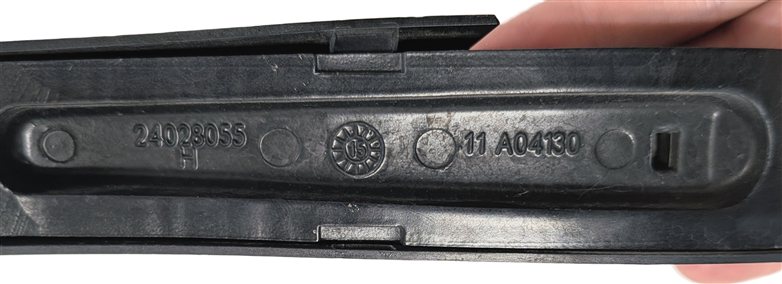 Thumbnail 5: 12-19 MERCEDES GL GLS M GLE (W166 X166) FRONT LEFT AND RIGHT WIPER ARM SET OF 2