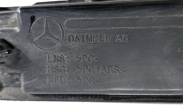 Thumbnail 7: 2012-2016 MERCEDES GL350 GL450 GL550 GL63 ML63 AMG (X166 W166) LEFT DRL FOGLIGHT
