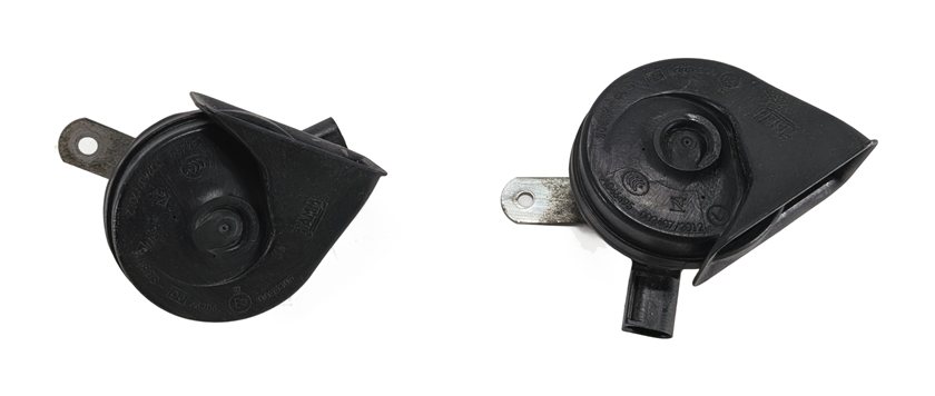 Thumbnail 3: 13-19 MERCEDES GL GLE GLS ML CLASS (W166 X166) HIGH & LOW TONE SAFETY HORN SET