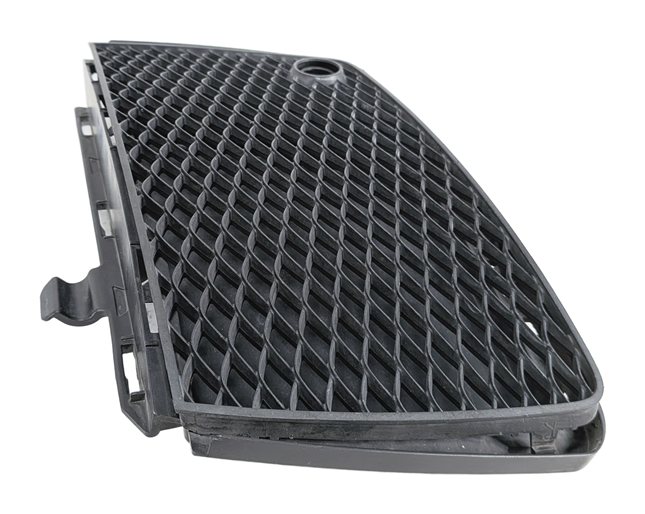 2013-2016 MERCEDES GL63 AMG (X166) FRONT RIGHT LOWER BUMPER GRILLE END (White)