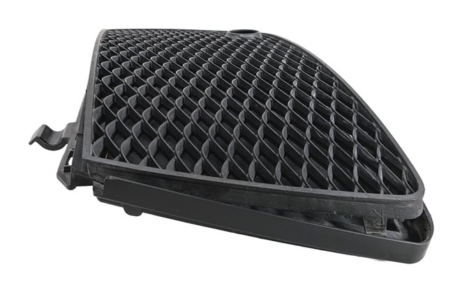 Thumbnail 2: 2013-2016 MERCEDES GL63 AMG (X166) FRONT RIGHT LOWER BUMPER GRILLE END (White)