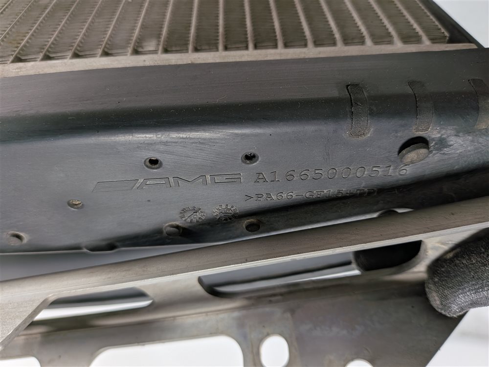 Thumbnail 7: 15-23 MERCEDES C E GL GLC GLE GLS ML S CLS CLASS INTERCOOLER RADIATOR ASSEMBLY