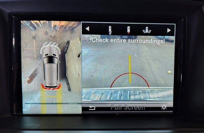Thumbnail 2: 13-16 MERCEDES GL GLK ML SL W166 W231 X166 X204 TRUNK HANDLE w/ REARVIEW CAMERA