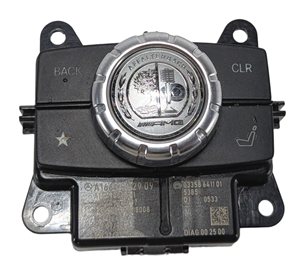 Thumbnail 3: 14-16 MERCEDES GL350 GL450 GL550 ML350 ML550 (W166 X166) RADIO GPS SWITCH KNOB